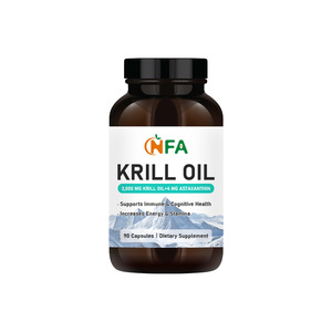 Cápsulas de Aceite de Krill Más Vendidas con Suplemento de Aceite de Krill que Apoya la Salud Inmunológica y Cognitiva y Aumenta la Energía y la Resistencia - Product Image 1