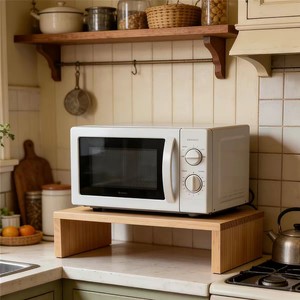 Soporte para Monitor de Madera Maciza, Color Natural, Estilo Simple, Tipo Elevador de Escritorio para Computadora, Uso en Taller - Product Image 2