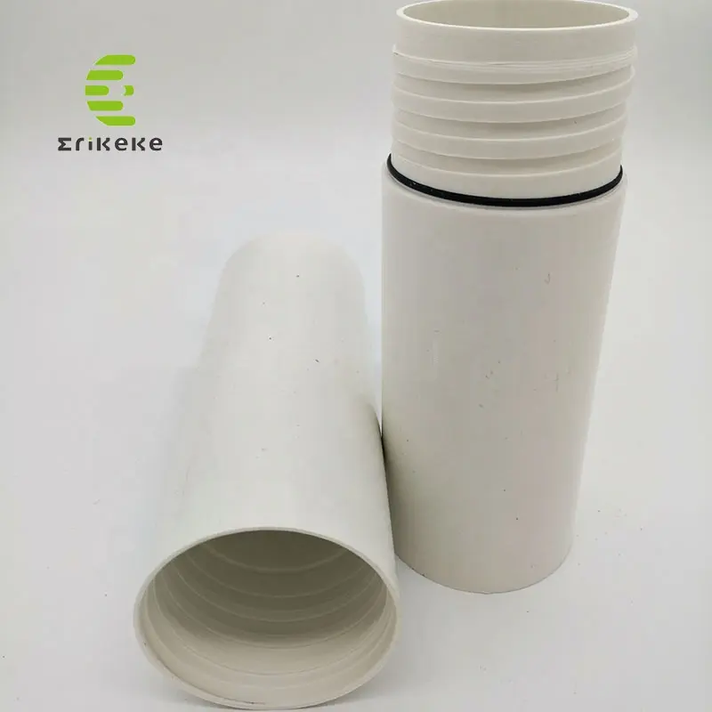 Erikeke trắng xanh 4-1/2 "110mm PVC borewell vỏ ống