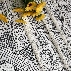 Chất lượng cao trắng hoa mềm <span class=keywords><strong>Net</strong></span> thêu ren vải cho Váy Cưới Làm - Product Image 5