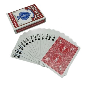 Standard Size 63*88mm Casino Quality Magic Card Mini Paper Playing Cards with Paper Box