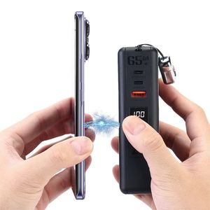 2025 Wireless Power Bank Multi Function Magnetic 20000mah 65W Fast Charging Powerbank with Wall Plug in - Product Image 1