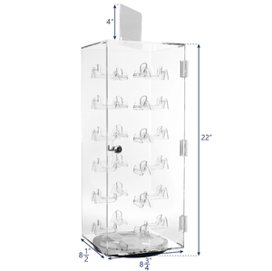 Vitrine rotative de lunettes de sécurité en acrylique pour la vente en gros - Product Image 2