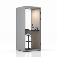 Cabine insonorisée, absorption acoustique, pods de bureau insonorisés, pods acoustiques, pod téléphonique