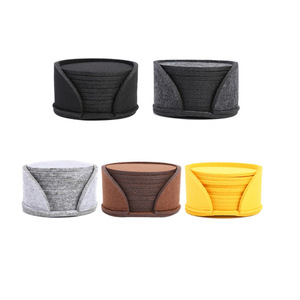 Sottobicchieri rotondi personalizzati per bevande <span class=keywords><strong>tavolo</strong></span> da pranzo cuscinetto di protezione resistente al calore tazza tè tè tazza calda tovaglietta - Product Image 6