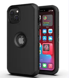 En gros Defender Holster étui de téléphone portable pour iPhone 14 13 12 Mini Pro Max Clip de ceinture robuste intégré à l'écran Robot couverture arrière