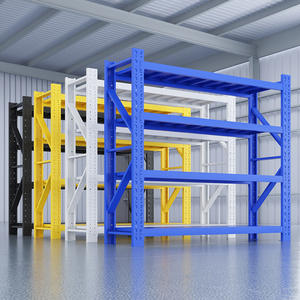 Estante de almacenamiento multicapa HJ de 5 niveles con marco de hierro ajustable, recubrimiento en polvo blanco, ensamblaje con clips para almacén o sótano. - Product Image 2