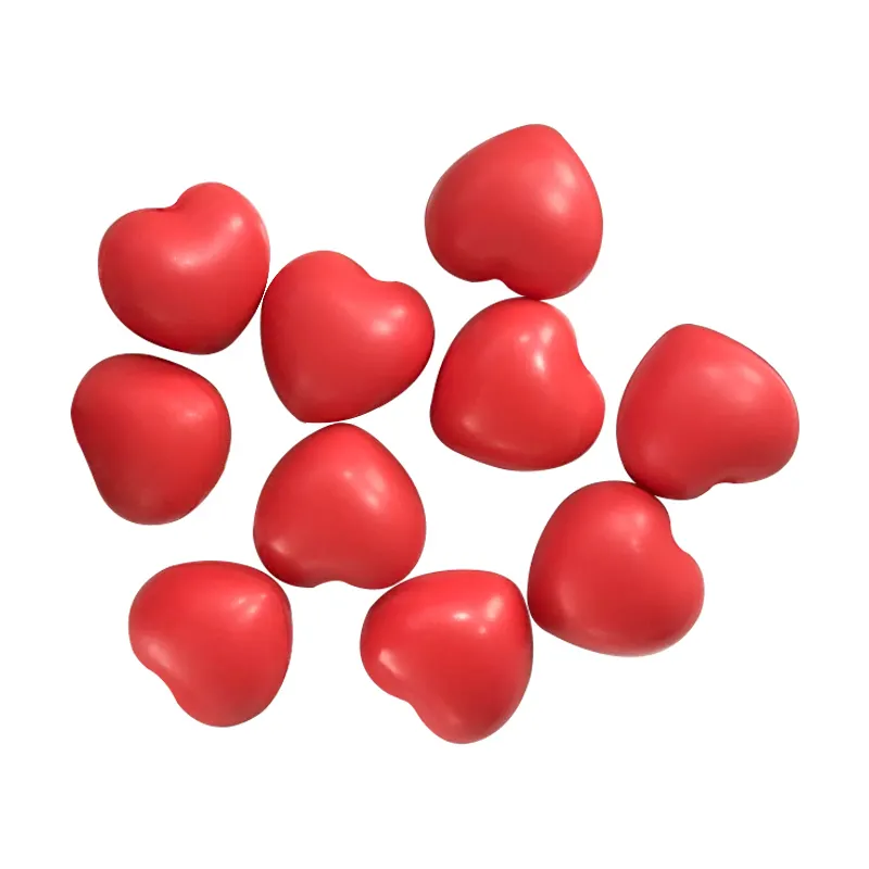 Red Love Heart Shaped TPR Foam Antistress Ball Squeeze Toy Antistress Ball
