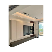 Venta directa del fabricante: Mueble de TV moderno, ajustable, duradero y ecológico para sala de estar, mueble de interior.