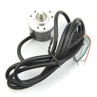 Encodeur Rotatif Incrémental 5-24V DC, 360/600 P/R, Photoélectrique, AB Deux Phases, Axe de 6mm