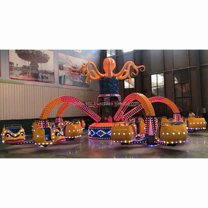 Manège Commercial Extérieur « Octopus » 40 Places, Grande Aventure Emotionnelle pour Parc d'Attractions, Fête Foraine, Aire de Jeux, Carnaval - À Vendre - Product Image 4