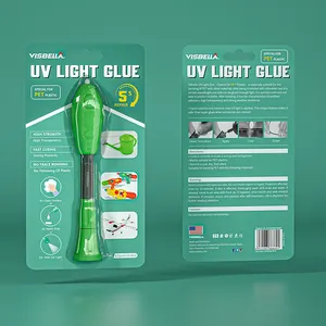 Visbella Magic Snelle Uitharding 5 Seconden Uv Licht Lijm Voor Huisdier Plastic