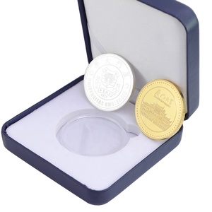 Medalla Universitaria Personalizada de Oro y Plata, Moneda Conmemorativa para Promover el Espíritu Escolar, Metal con Impresión y Corte a Troquel, Fundida en Caja de Regalo - Product Image 2