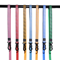 Ensemble collier et laisse pour chien NOVIPET avec points réfléchissants, résistant, imperméable en PVC, laisse réglable pour la sécurité des chiens la nuit, équipement de promenade