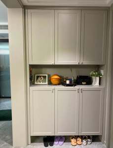 Mueble Zapatero de Madera Maciza Montado en la Pared, Diseño Moderno, Muebles para Sala de Estar, Muebles para el Hogar Ecológicos - Product Image 6