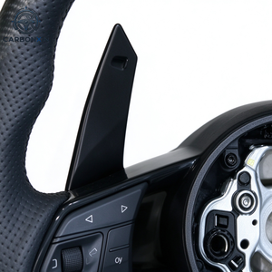 Volant sport en cuir et fibre de carbone rouge pour Audi A3/A4/B8/B8.5/Q5/Q7/RS3/RS4/RS5/S3/S4/S5/S6/S7/RS6/RS7/R8 - Product Image 6