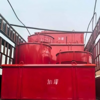 Grue à tour de levage YUNYANG avec trémie en forme de bateau pour chantier de construction, rouge, godet à béton de 1,5-2 mètres cubes, 15 m/h, facile à utiliser