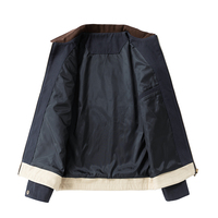 Vente en gros d'usine de haute qualité Nouveau design Vêtements de travail extérieurs avec fermeture éclair pour l'hiver Bomber de camionneur en toile de canard personnalisé Veste de travail pour hommes