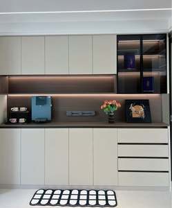 ตู้ข้างไม้แบบมินิมอลสั่งทำพิเศษ ดีไซน์สไตล์ฟาร์มเฮาส์ สำหรับเฟอร์นิเจอร์ห้องรับประทานอาหารในอพาร์ตเมนต์และวิลล่า - Product Image 3