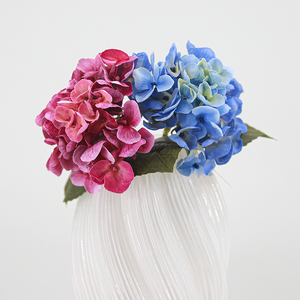 Fiori di Ortensia Artificiali in Lattice di Alta Qualità, 35cm, Effetto Realistico, per Decorazioni Natalizie, Hotel e Casa, Stile Hawaiano - Product Image 5