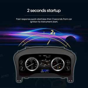 หน้าปัดดิจิตอล JIUTREE สำหรับรถยนต์ Toyota Hiace ปี 2019-2024 จอแสดงผล LCD แบบ Carplay สำหรับแผงหน้าปัดรถยนต์ จอแสดงผลเสมือนจริง แผงหน้าปัดดิจิตอล - Product Image 4