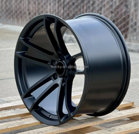 Jantes en alliage JXAP de 20 pouces, 5*115, décalées 20*9.5 20*11, jantes en aluminium noires adaptées à la Dodge Challenger Charger SRT