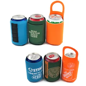 Неопреновый кулер для бутылок Koozies неопреновый сублимационный неопреновый чехол с ручкой карманный магнит