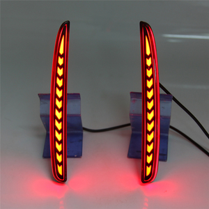 HA CONDOTTO il Riflettore Della Lampada del Freno con Dinamica Del Segnale di Girata Lente Rossa Paraurti Posteriore Fanale posteriore per <span class=keywords><strong>Honda</strong></span> <span class=keywords><strong>Civic</strong></span> Type R 2017 2018 <span class=keywords><strong>2019</strong></span> - Product Image 5