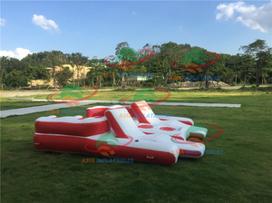 6 Người Nước Bên Đảo Hồ Hồ Bơi Sông Bè Nổi Thuyền Inflatable Nổi Đảo - Product Image 6
