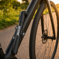 Pompe à vélo miniature BOMA en aluminium 80-130 PSI, valve Presta, pompe manuelle légère pour vélo de montagne, accessoire de cyclisme
