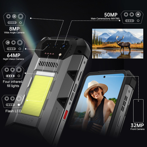 สมาร์ทโฟนพันธุ์อึด แบตเตอรี่ 23800mAh ชาร์จเร็ว 120W ไฟฉาย 1200 ลูเมน กล้องมองกลางคืน 12GB 512GB โทรศัพท์<span class=keywords><strong>มือ</strong></span><span class=keywords><strong>ถือ</strong></span>สำหรับกิจกรรมกลางแจ้ง - Product Image 5