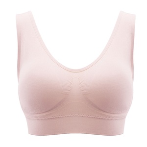 Pour <span class=keywords><strong>Amazon</strong></span> femmes respirant sans bretelles sport Fitness Yoga soutien-gorge <span class=keywords><strong>grande</strong></span> <span class=keywords><strong>taille</strong></span> sans armatures - Product Image 5