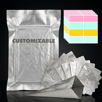 Sachet sous vide en aluminium argenté RCPP personnalisé, thermoscellable, en Mylar, haute température, pour emballage alimentaire