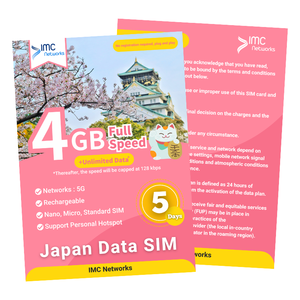 Tarjetas SIM eSIM 5G de Japón al por mayor para viajes, 1/3/5/7/15/30 días, datos ilimitados, con embalaje personalizado para revendedores - Product Image 3