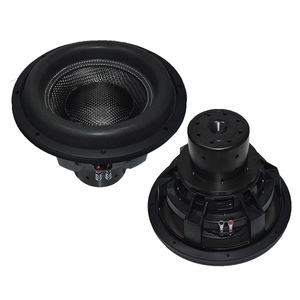 Haut-parleur subwoofer 12 pouces pour autoradio, aimant néodyme haute qualité, cône en fibre de carbone, double impédance 4 ohms - Product Image 3