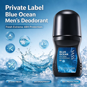 Deodorante Stick Blue Ocean Unisex Anti-Odore Antitraspirante 50g Protezione Duratura 48H Fresco e Rinfrescante per Pelle Sensibile Profumato - Product Image 4