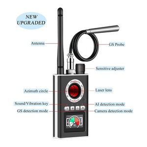 Détecteur de signal RF professionnel, détecteur de micros espions sans fil multibandes, scanner audio haute sensibilité - Product Image 6