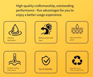 Olio di filettatura Premium per tubi e montaggio eccellente lubrificazione di raffreddamento per garantire una formazione regolare e accurata del filo per prolungare la vita - Product Image 4