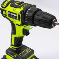 Perceuse sans fil OEM 21V avec batterie au lithium, moteur sans balais, couple de 75 N.m, vitesse variable, corps en nylon PA6+GF30, pour bricolage (vente en gros)