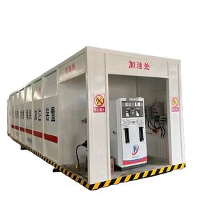 Station de ravitaillement mobile conteneurisée avec réservoir sous pression en acier au carbone et pompe - Product Image 3