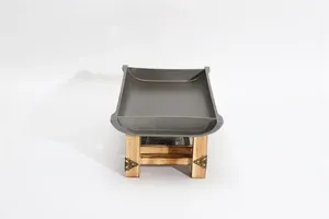 Plat à rôtir multifonctionnel en aluminium antiadhésif pour la cuisine à domicile et l'utilisation sur cuisinière à gaz - Product Image 6