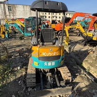 Miniexcavadora de cadenas Kubota U17/U17-3/U17-5 de 1.7 toneladas, usada, original japonesa, sin cola, en venta a bajo precio.