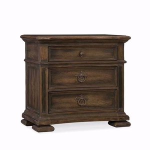 Đồ Nội Thất Đặt Làm Phòng Ngủ Kiểu Mỹ Bàn Đầu Giường Bằng Gỗ Nguyên Miếng Kiểu Cổ Điển - Product Image 5