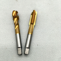 Tarauds de machine à filetage en spirale CNC Grewin Tools, revêtement en étain, M3-M8, pour le filetage des métaux non ferreux