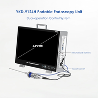Caméra d'endoscopie médicale portable IKEDA YKD-9124H Full HD 1080P, système d'endoscopie pour ORL, laparoscopie, hystéroscopie
