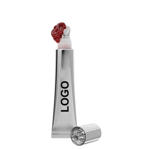 <span class=keywords><strong>Gloss</strong></span> à lèvres brillant extra brillant avec applicateur métallique tendance, marque privée - Product Image 1