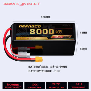 공장 RC FPV <span class=keywords><strong>4S</strong></span> 6S 드론 배터리 22.2v 8000mah 9000mah 10000mah 100C 14.8V <span class=keywords><strong>Lipo</strong></span> 배터리 RC 드론 항공기 헬리콥터 - Product Image 2