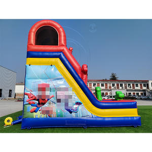 Toboggan gonflable commercial étanche et palpitant de 6 mètres de haut, écologique, capacité de 300 à 500 kg, pour 5 à 10 passagers, pour jeux de rebond - Product Image 4