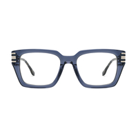 Monturas Ópticas de Acetato Personalizadas de Fábrica al por Mayor, Gafas de Alta Calidad, Monturas de Diseño para Mujer