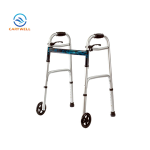 Cadre de marche orthopédique de réadaptation Zima, cadre de marche en aluminium avec roues - Product Image 5